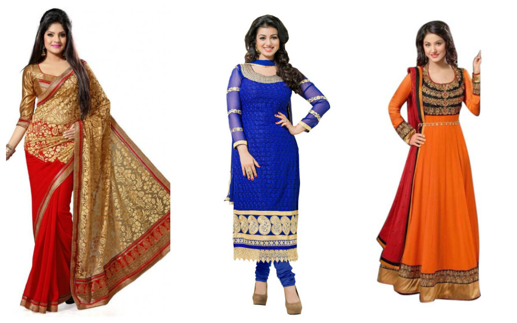traditional indian women clothing
